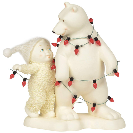 Snowbabies Tangled in Trimmings Figurine 6003544 New