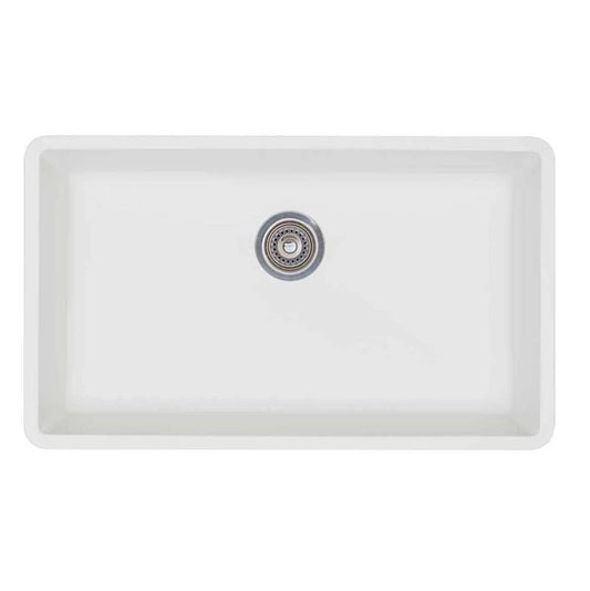 Blanco - 440150 - Precis Super Single Bowl - White Undermount Kitchen Sink