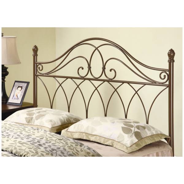 Alcott Hill Almaville Metal Open-Frame Headboard