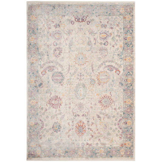 Safavieh Illusion Rug Collection ILL703D - Cream / Purple - 4 x 6