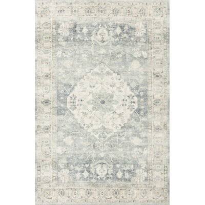 Oriental Blue Area Rug Joss Main Rug Size: Square 16