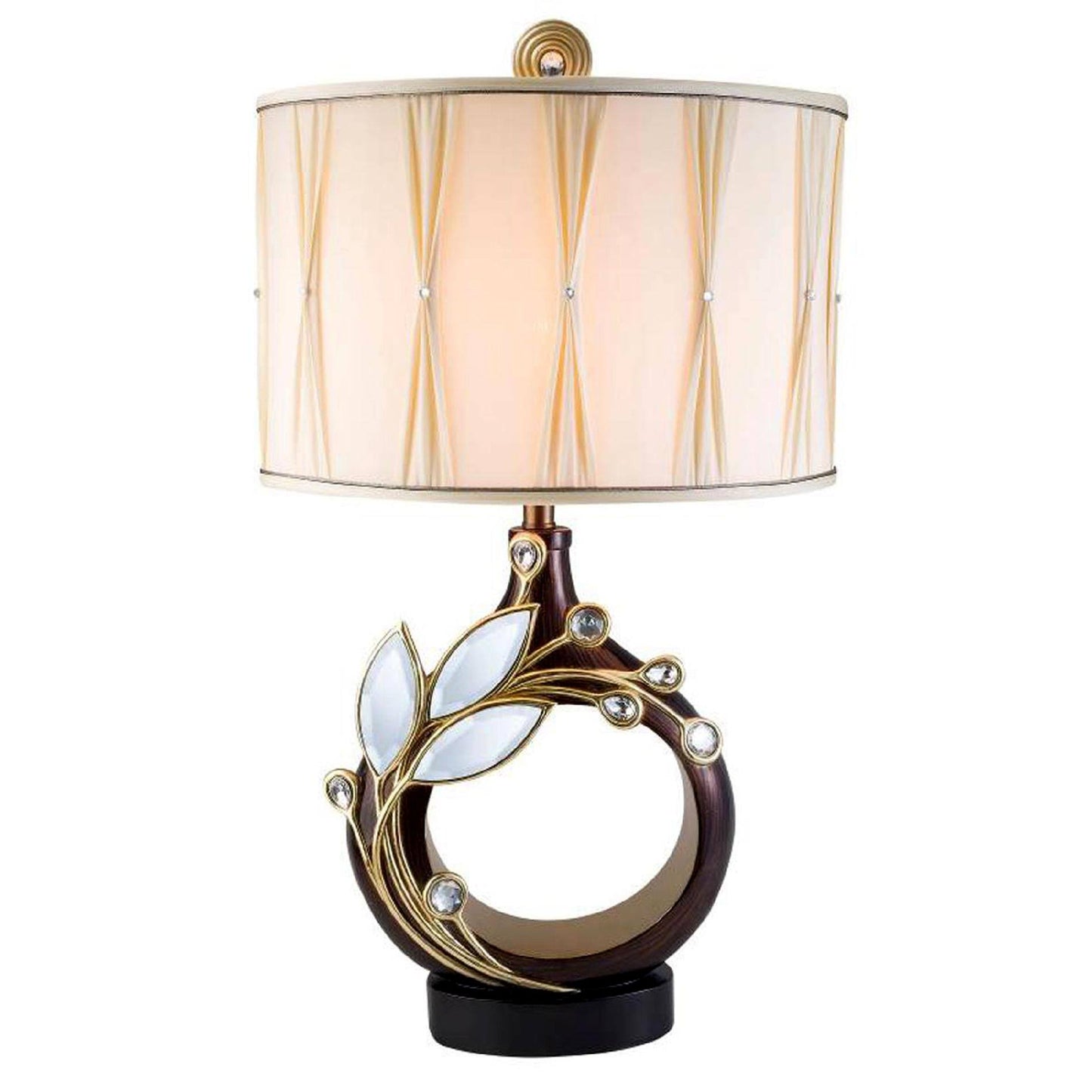 Ore International K-4253T Laurell Topaz Table Lamp