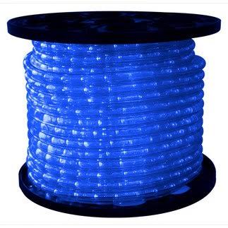 Winterland C-rope-led-bl-1-10 10 mm Spool of Blue LED Ropelight44 150 ft