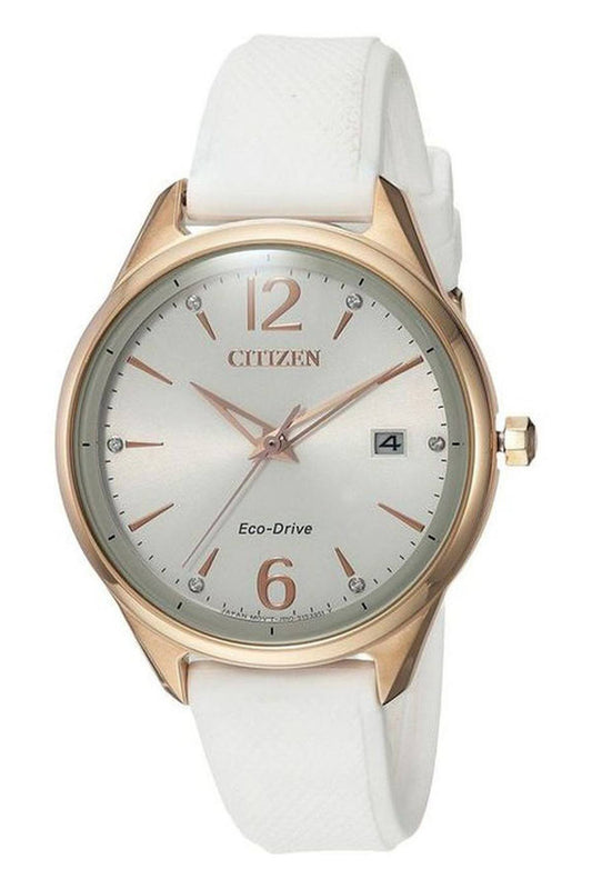 Citizen FE6103-00A Womens Chandler Silver Eco-Drive Watch