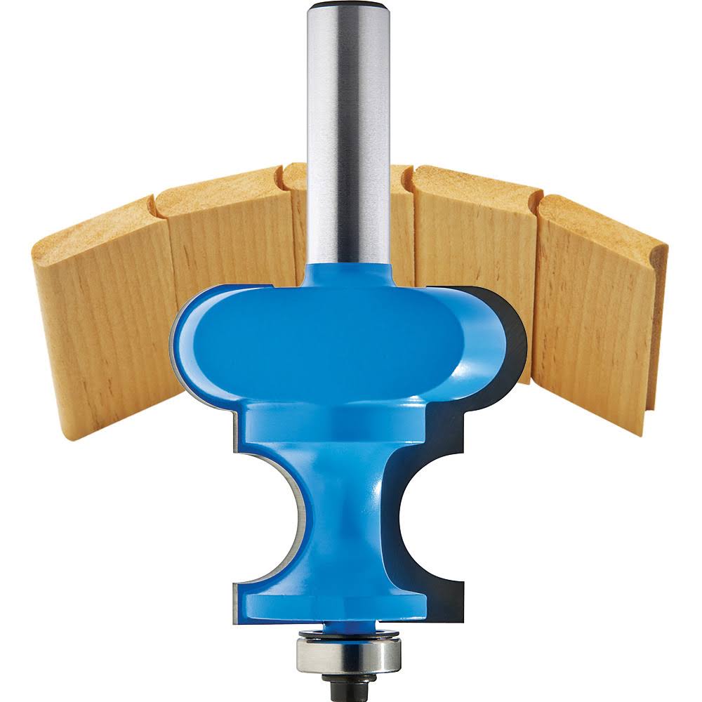 Rockler Bead Cove Bit 1 in Diameter x 7/8 in Height x 3/16 in Radius